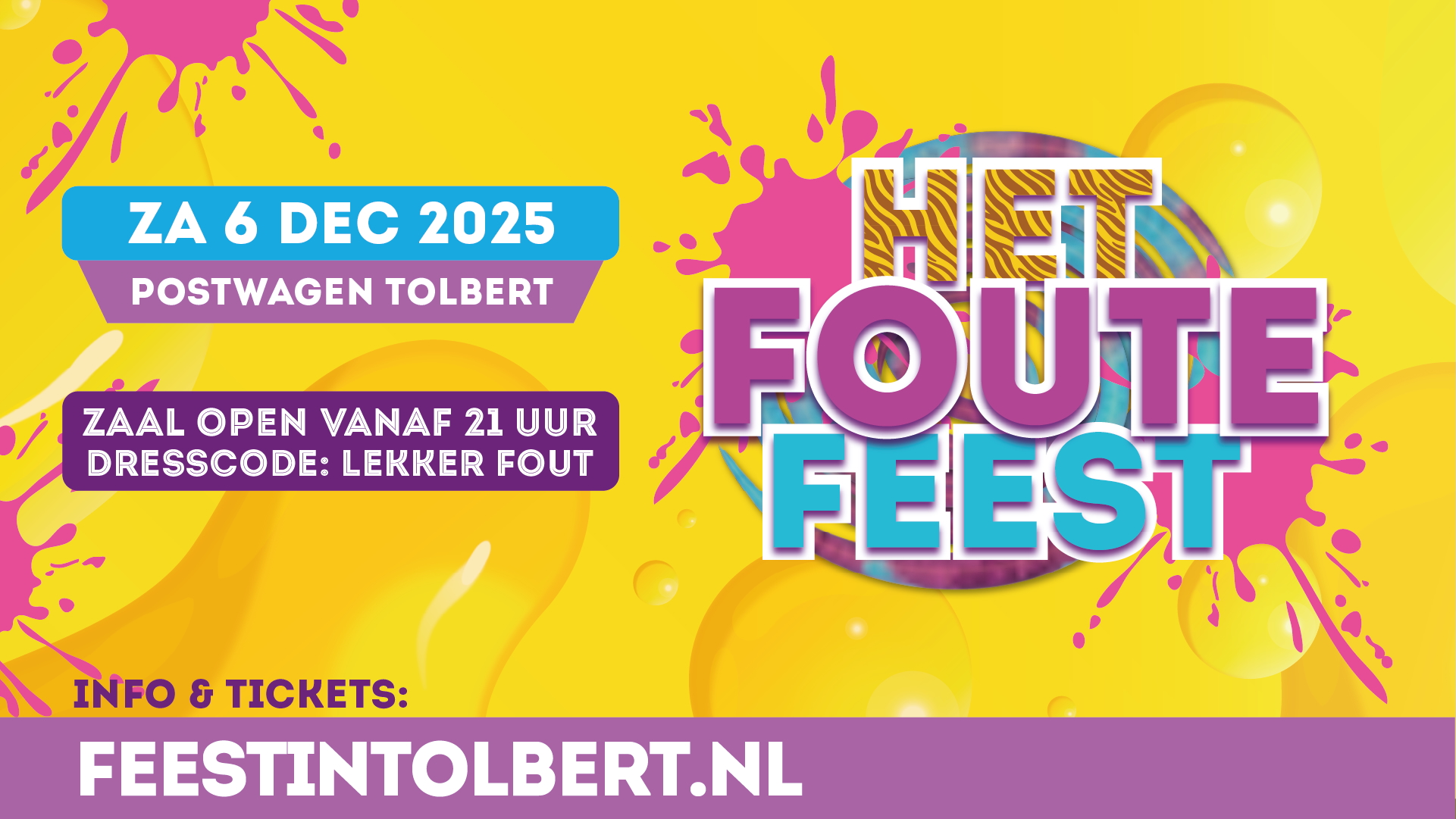 Foute Feest Tolbert 2025